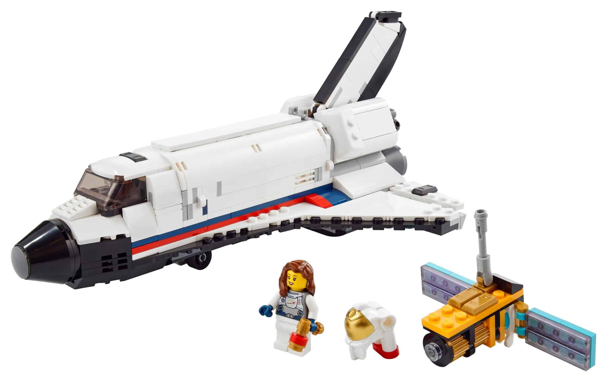 Lego La Navette Spatiale Lego Creator In Plan Te Briques