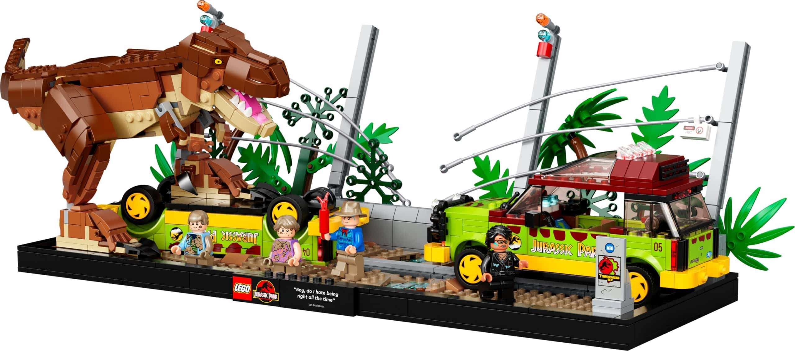 LEGO L évasion du T rex de Jurassic Park 76956 LEGO Jurassic World