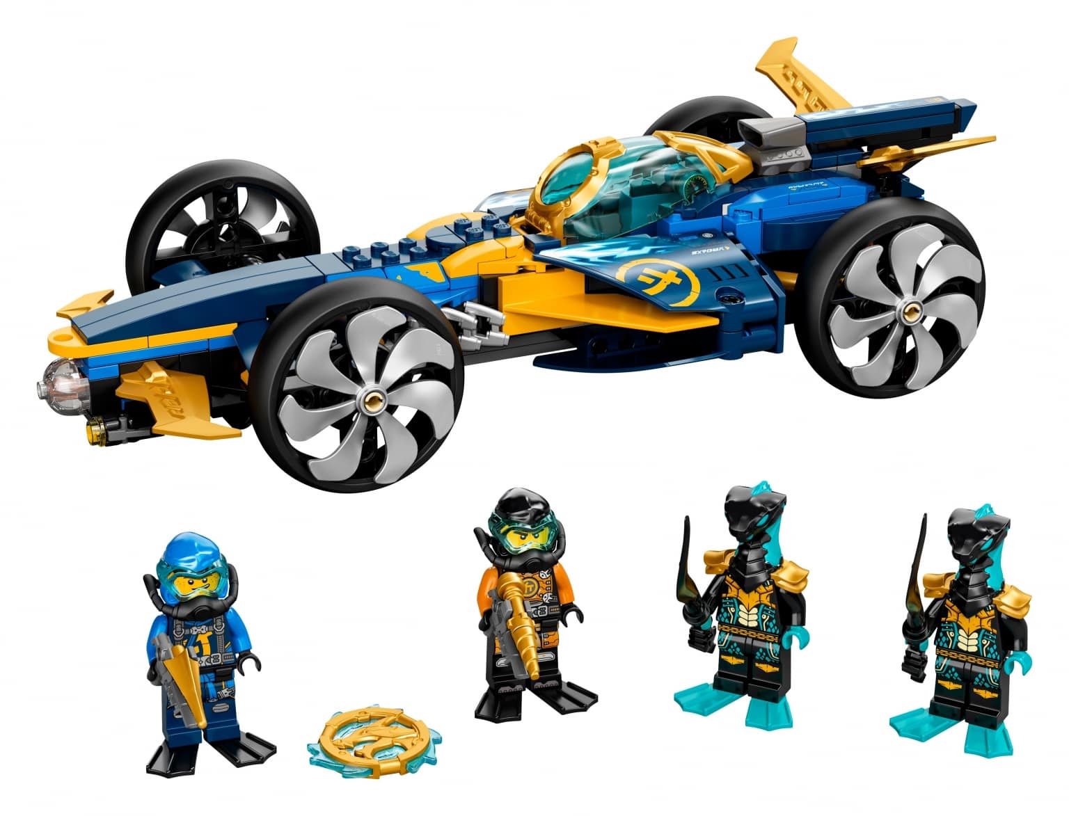 Lego Le Bolide Ninja Sous Marin Lego Ninjago Plan Te Briques