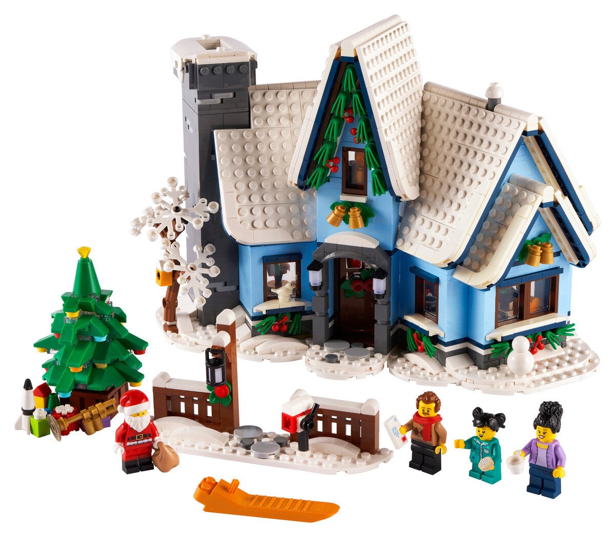 Le Winter Village façon LEGO s'agrandit avec le set 10293 Santa's Visit